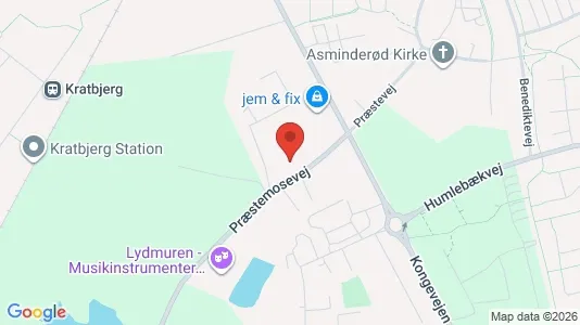 Lagerlokaler til salg i Fredensborg - kort over placeringen