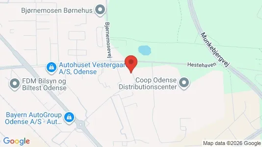 Kontorlokaler til leje i Odense S - Foto fra Google Street View