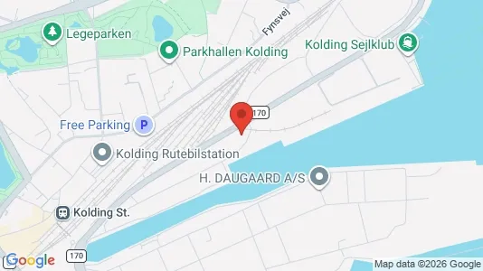 Kontorlokaler til leje i Kolding - Foto fra Google Street View
