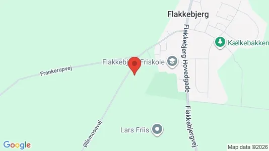 Lagerlokaler til salg i Slagelse - kort over placeringen