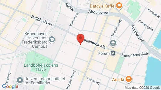 Kontorhoteller til leje i Frederiksberg C - Foto fra Google Street View