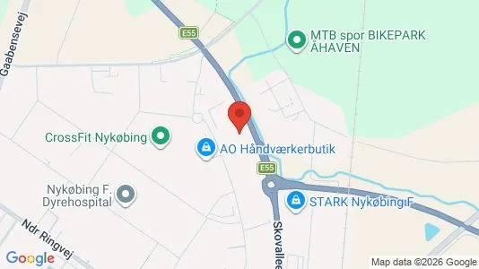 Kontorhoteller til leje i Nykøbing Falster - Foto fra Google Street View