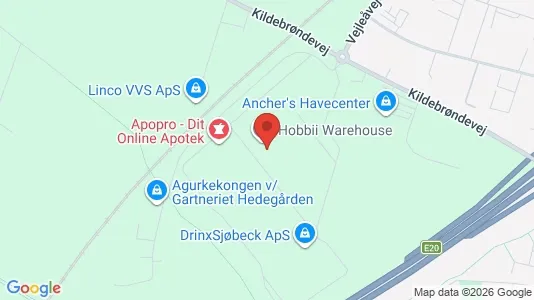 Lagerlokaler til leje i Greve - Foto fra Google Street View