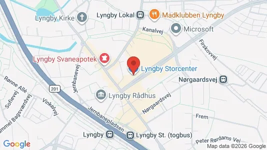 Kontorlokaler til leje i Kongens Lyngby - Foto fra Google Street View
