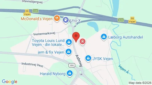 Kontorlokaler til salg i Vejen - Foto fra Google Street View