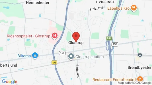 Butikslokaler til leje i Glostrup - Foto fra Google Street View