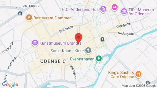 Kontorlokaler til leje i Odense C - Foto fra Google Street View