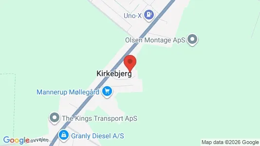 Lagerlokaler til salg i Lejre - kort over placeringen