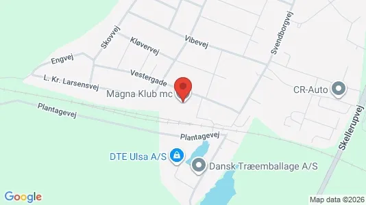 Kontorlokaler til leje i Ullerslev - kort over placeringen