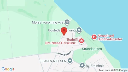 Erhvervsgrunde til salg i Nykøbing Mors - kort over placeringen