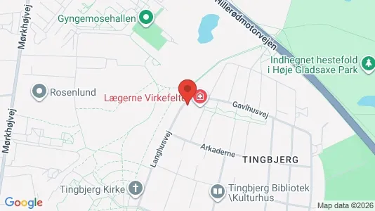 Erhvervslejemål til leje i Brønshøj - kort over placeringen
