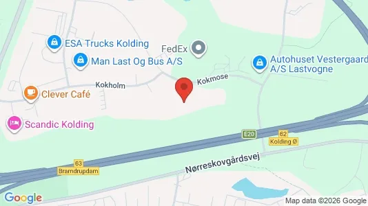 Kontorlokaler til salg i Kolding - Foto fra Google Street View