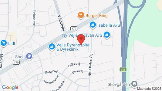 Lagerlokaler til leje i Vejle Centrum - Foto fra Google Street View