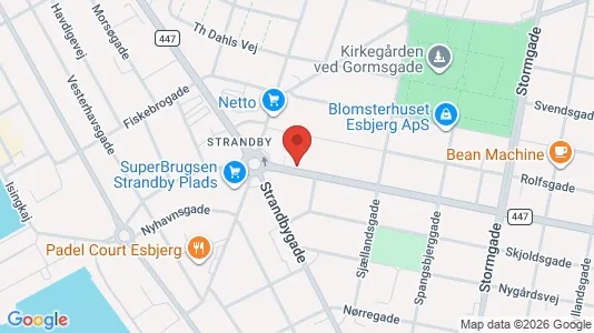 Boligudlejningsejendomme til salg i Esbjerg Centrum - Foto fra Google Street View