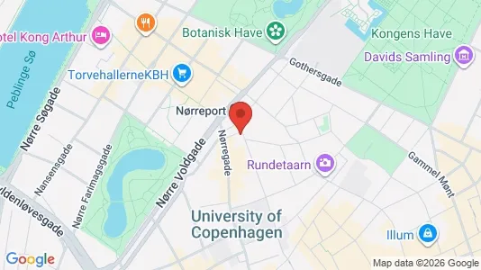 Kontorlokaler til leje i København K - kort over placeringen