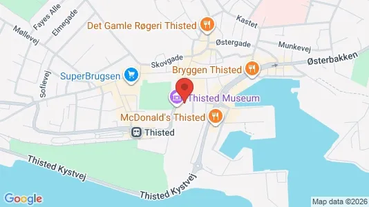 Kontorlokaler til leje i Thisted - Foto fra Google Street View