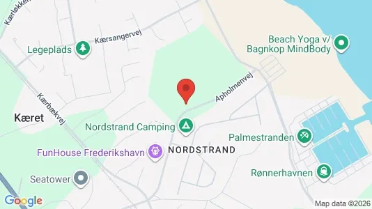 Erhvervsgrunde til salg i Frederikshavn - kort over placeringen