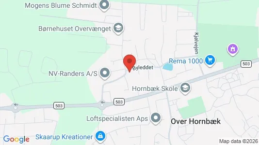 Lagerlokaler til leje i Randers NV - Foto fra Google Street View