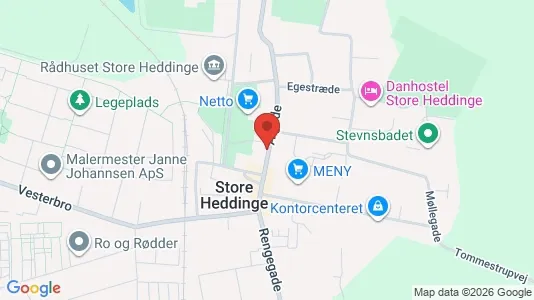 Boligudlejningsejendomme til salg i Store Heddinge - Foto fra Google Street View