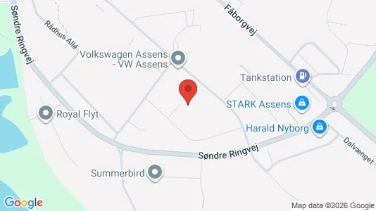 Erhvervslejemål til salg i Assens - Foto fra Google Street View