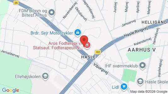 Kontorlokaler til leje i Århus V - Foto fra Google Street View
