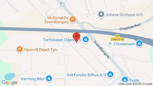 Lagerlokaler til salg i Odense S - Foto fra Google Street View