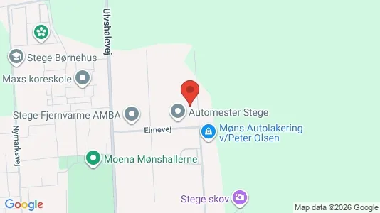 Værkstedslokaler til salg i Stege - Foto fra Google Street View