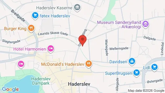 Kontorlokaler til leje i Haderslev - Foto fra Google Street View