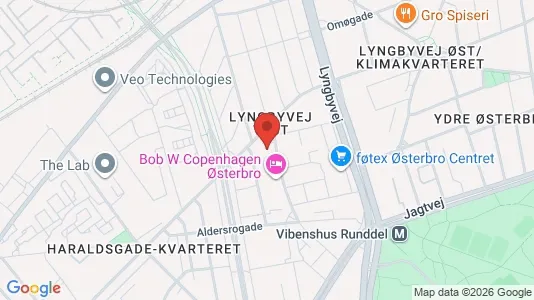 Kontorlokaler til leje i Østerbro - Foto fra Google Street View