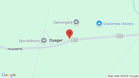Erhvervslejemål til salg i Lejre - kort over placeringen