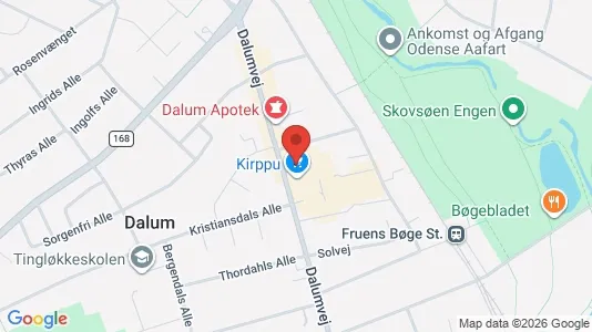 Erhvervslejemål til salg i Odense SV - kort over placeringen