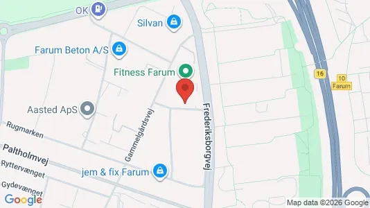 Erhvervslejemål til leje i Farum - Foto fra Google Street View