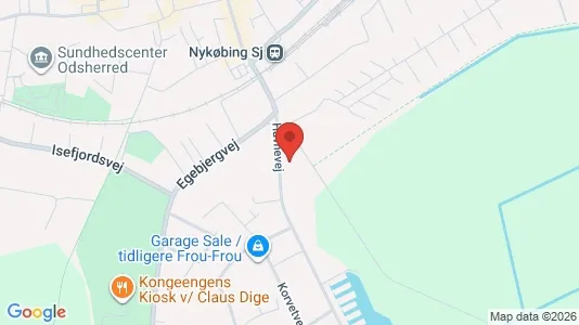 Værkstedslokaler til leje i Nykøbing Sjælland - Foto fra Google Street View