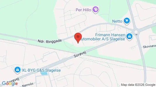 Kontorlokaler til leje i Slagelse - Foto fra Google Street View