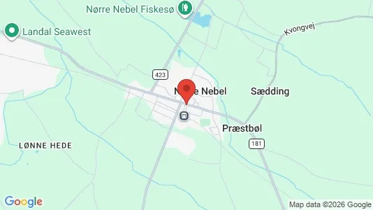 Butikslokaler til salg i Nørre Nebel - Foto fra Google Street View