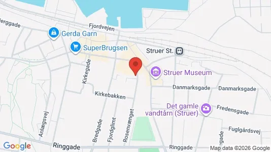 Erhvervslejemål til salg i Struer - Foto fra Google Street View