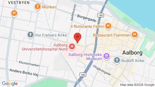 Erhvervslejemål til leje i Aalborg Centrum - Foto fra Google Street View