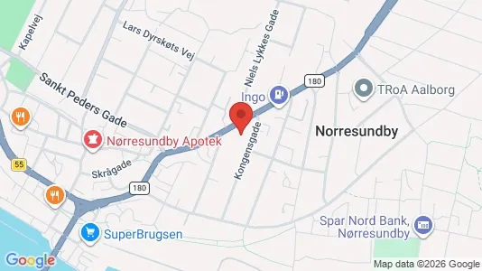 Erhvervslejemål til salg i Nørresundby - Foto fra Google Street View
