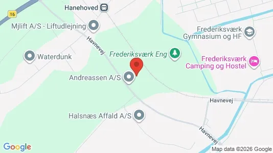 Lagerlokaler til salg i Frederiksværk - Foto fra Google Street View