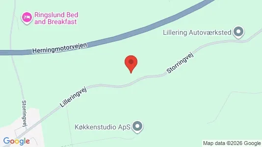 Erhvervsgrunde til salg i Galten - Foto fra Google Street View