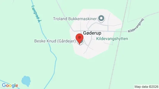 Lagerlokaler til leje i Roskilde - kort over placeringen