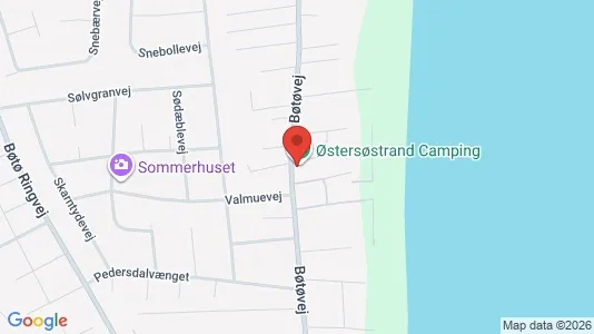 Erhvervslejemål til salg i Væggerløse - kort over placeringen