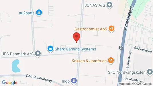 Kontorlokaler til leje i Glostrup - kort over placeringen