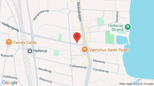 Kontorlokaler til leje i Hellerup - Foto fra Google Street View