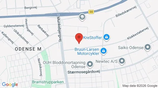 Lagerlokaler til leje i Odense M - Foto fra Google Street View