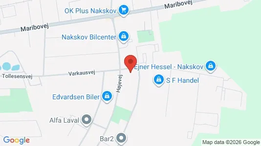 Kontorlokaler til leje i Nakskov - Foto fra Google Street View
