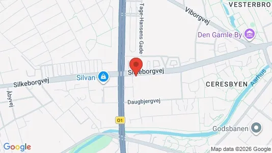 Kontorlokaler til leje i Århus C - Foto fra Google Street View