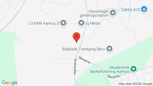 Kontorlokaler til leje i Hasselager - Foto fra Google Street View