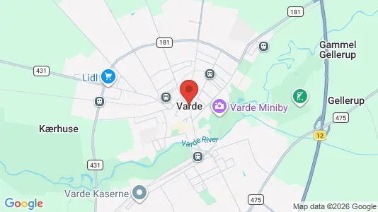 Lagerlokaler til salg i Varde - Foto fra Google Street View