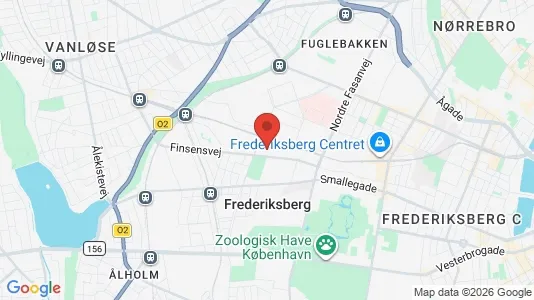 Butikslokaler til leje i Frederiksberg - Foto fra Google Street View